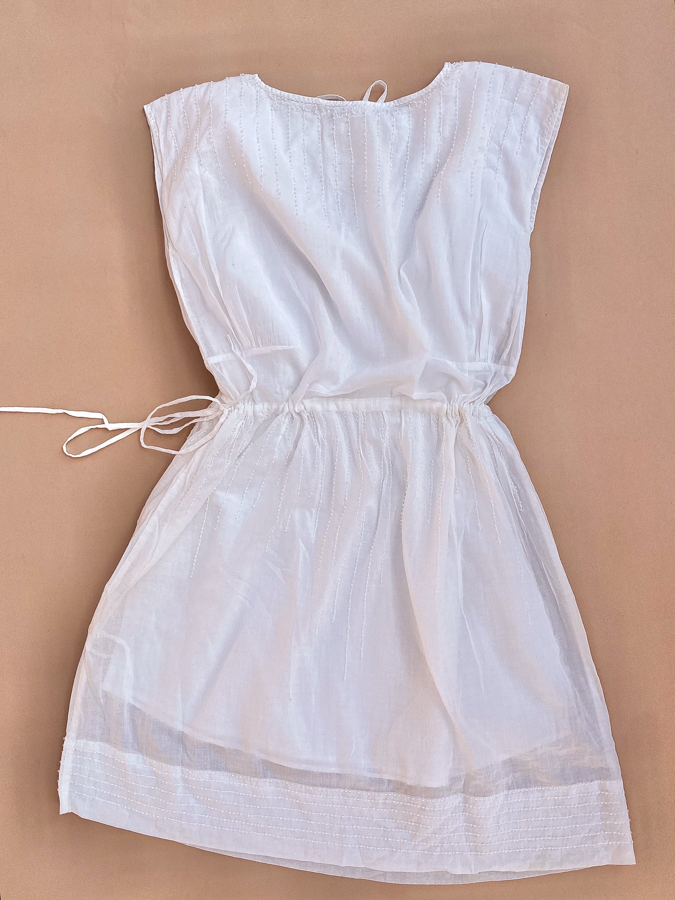 CHASING UNICORNS Kids Cotton Beaded Dress 3-7