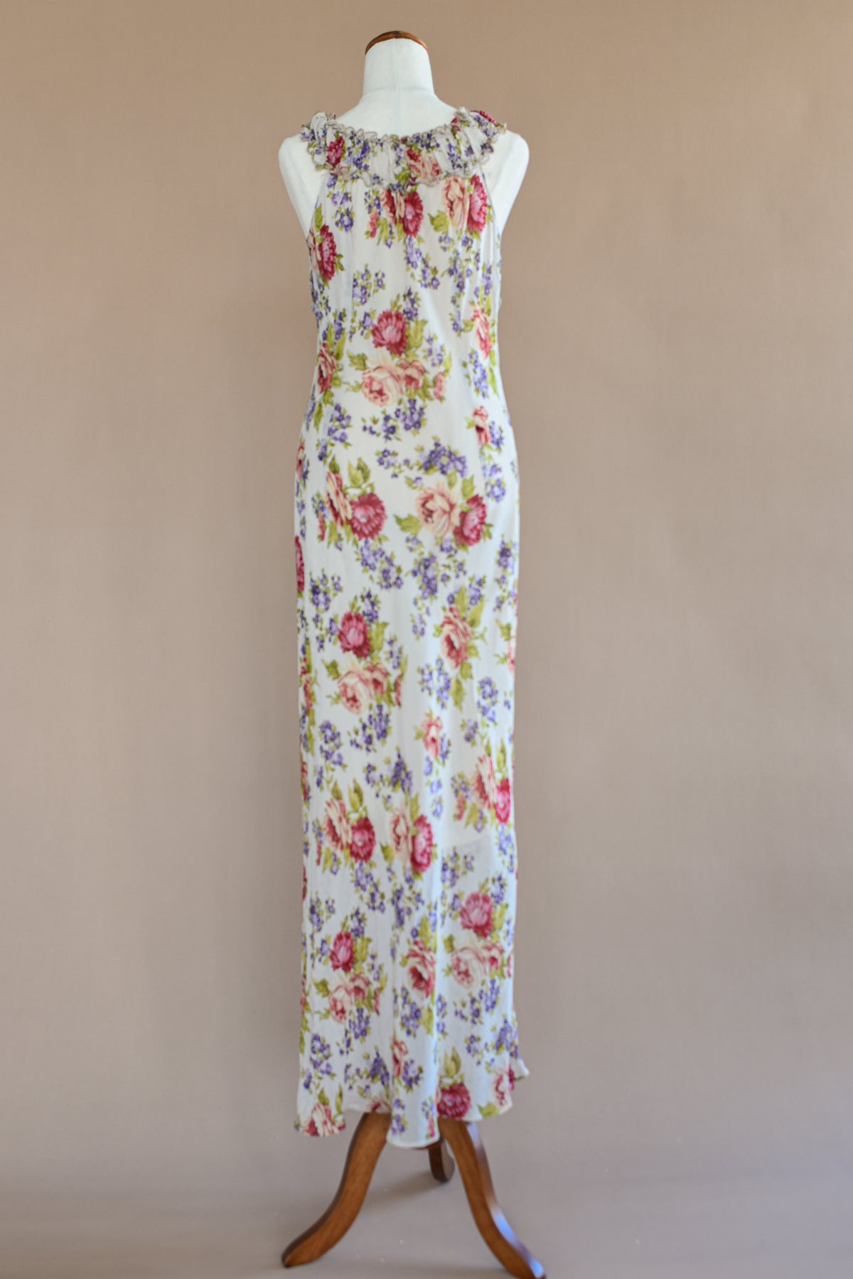 VINTAGE Y2K Maxi Floral Nightgown Style Dress S/M/L