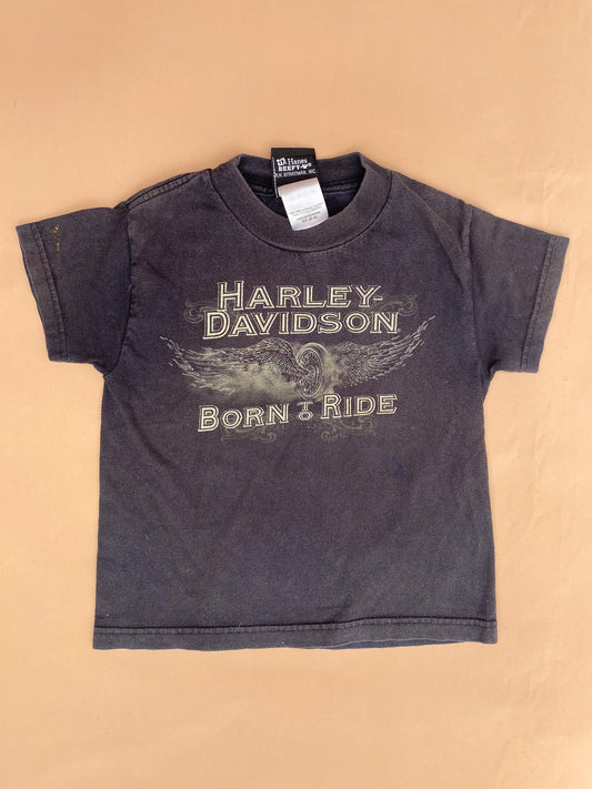 VINTAGE Kids Harley Davidson Tee 2-4