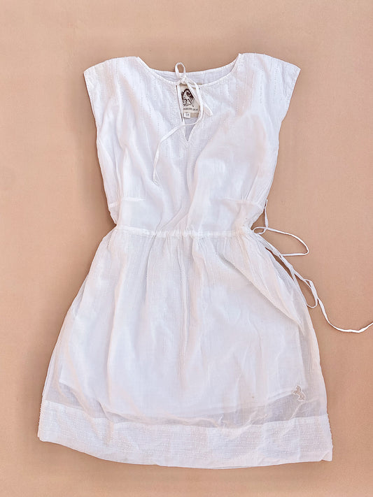 CHASING UNICORNS Kids Cotton Beaded Dress 3-7