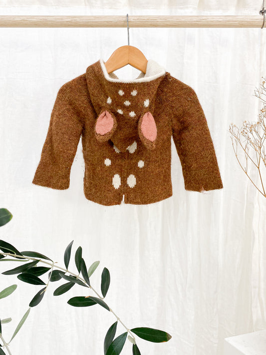 KIDS Oeuf NYC Alpaca Wool Bambi Jumper 6M